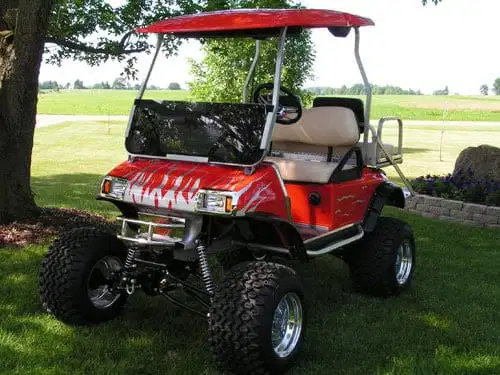 Dijual mobil golf car off-road Rekondisi.