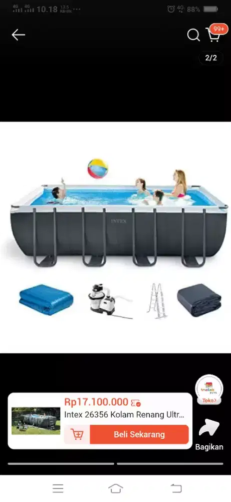 Bestway kolam renang porteble