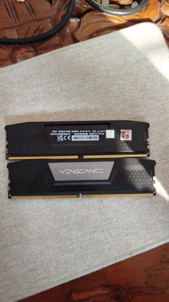 CORSAIR Vengence Non RGB DDR5 RAM 32GB (2x16GB) 5600MHz