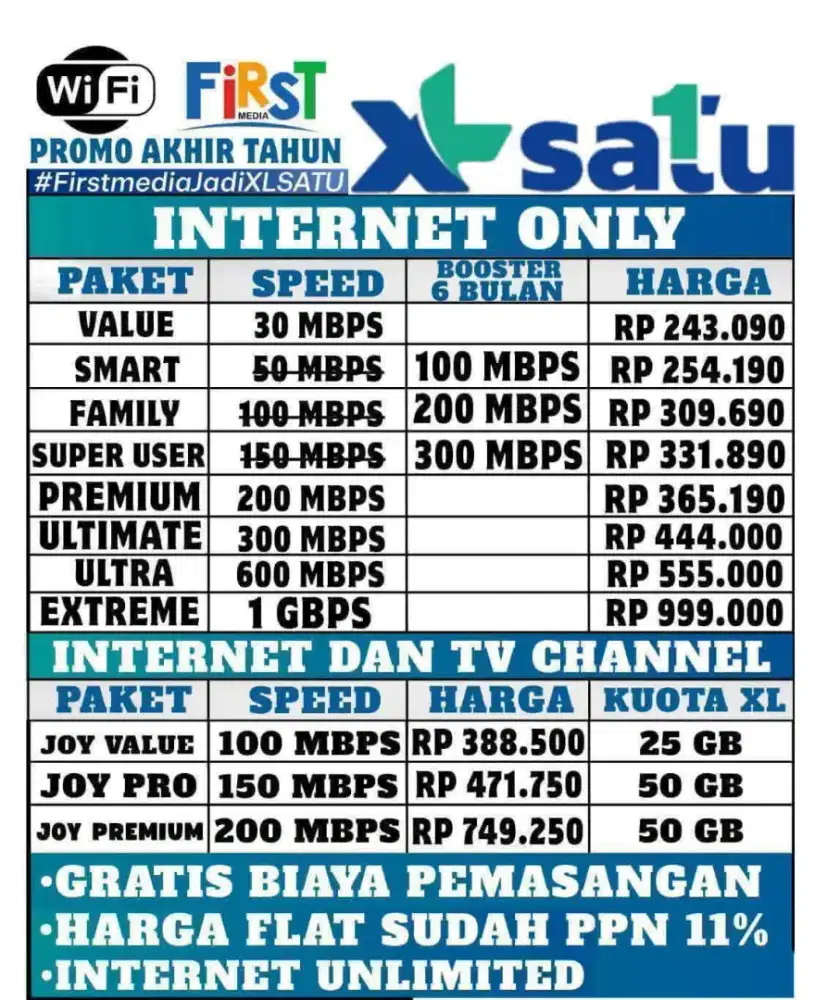 PROMO WIFI MURAH