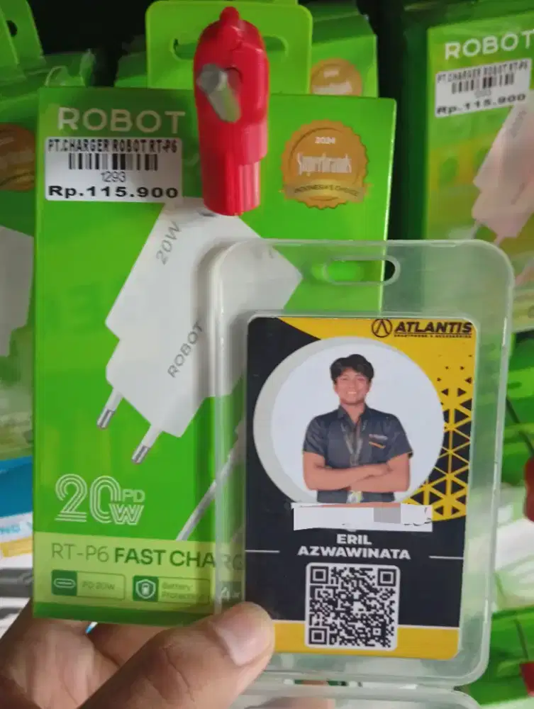 PT.CHARGER ROBOT RT-P6 l ATLANTIS DAHSYAT
