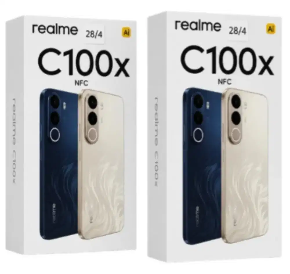 Realme C100X 6/128 - 6/256 BNIB Garansi Resmi Indonesia