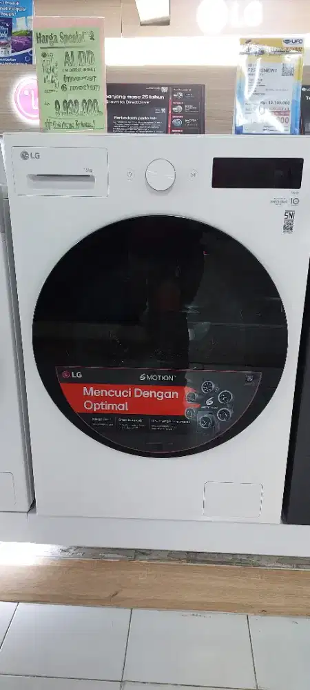 Front Loading LG 15KG Kredit DP 0 Langsung ACC