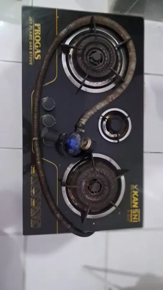 Kompor gas merk progas 3 tunggu