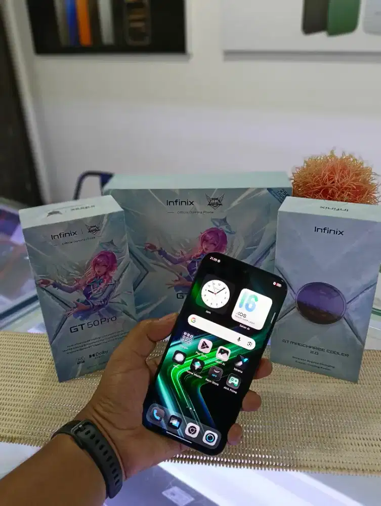 INFINIX GT 50 PRO RAM 12GB MEMORI 256GB.UNIT 3 HARI PEMAKAIAN