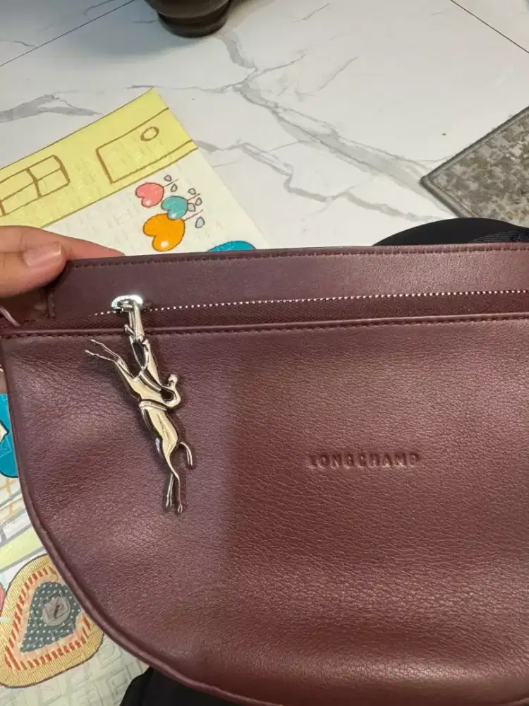 Longchamp real leather authentic @dinantisecondhand