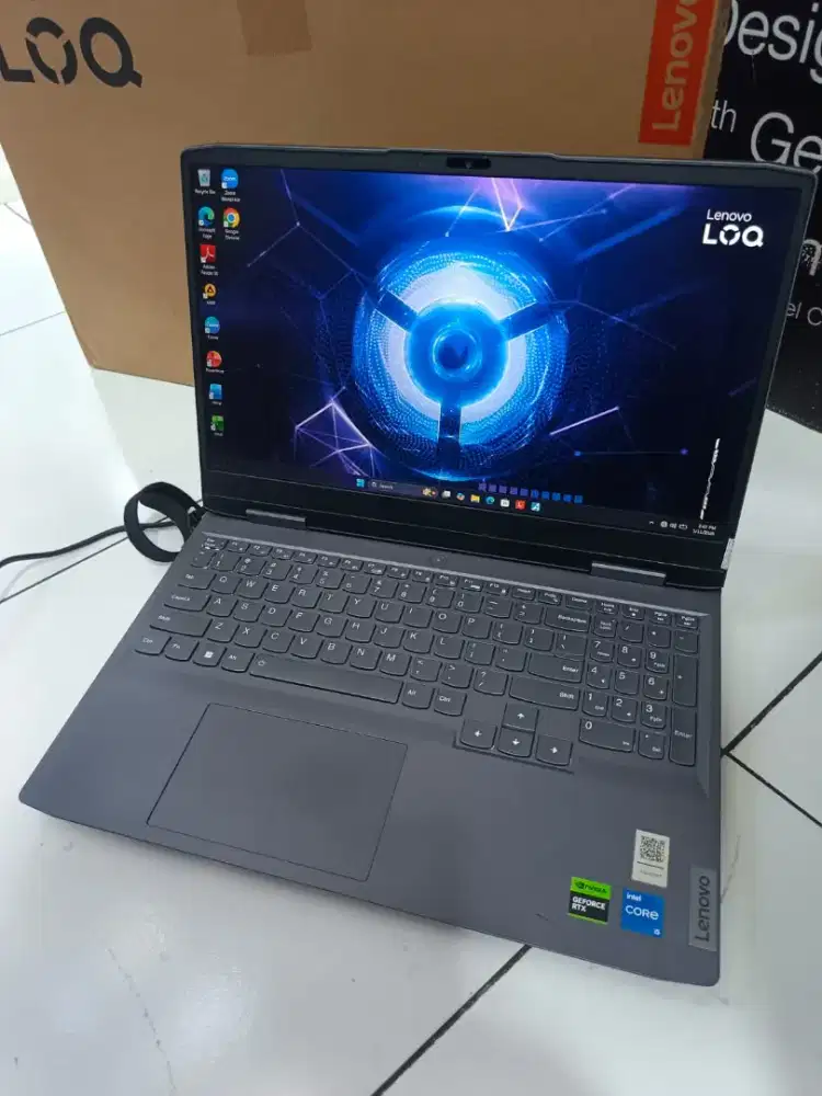 JUAL LAPTOP LENOVO LOQ RTX 3050 RAM 16