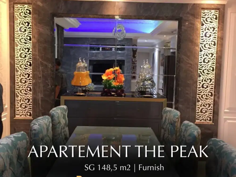 Apartemen The Peak Connect Tp Mall Furnish Mewah View City Lantai 22