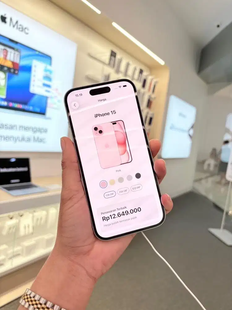 Iphone15 basic 128gb new bergaransi resmi