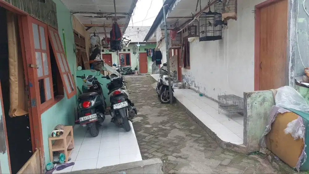 Jual Cepat! Tanah berisi Kontrakan 16 Pintu