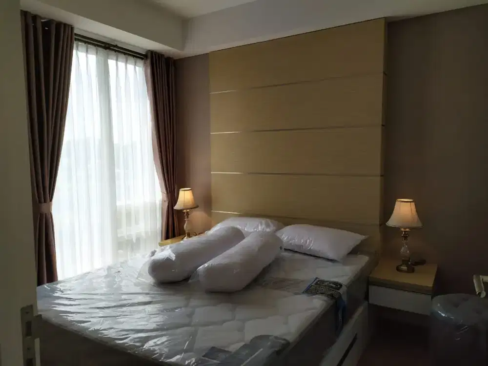 Apartemen Landmark  Full furnished Hadap Utara arah  ke Lembang terdiri 2 bed room