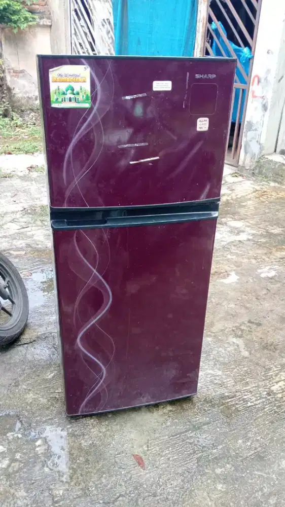 Kulkas 2 pintu mati total @dinantisecondhand