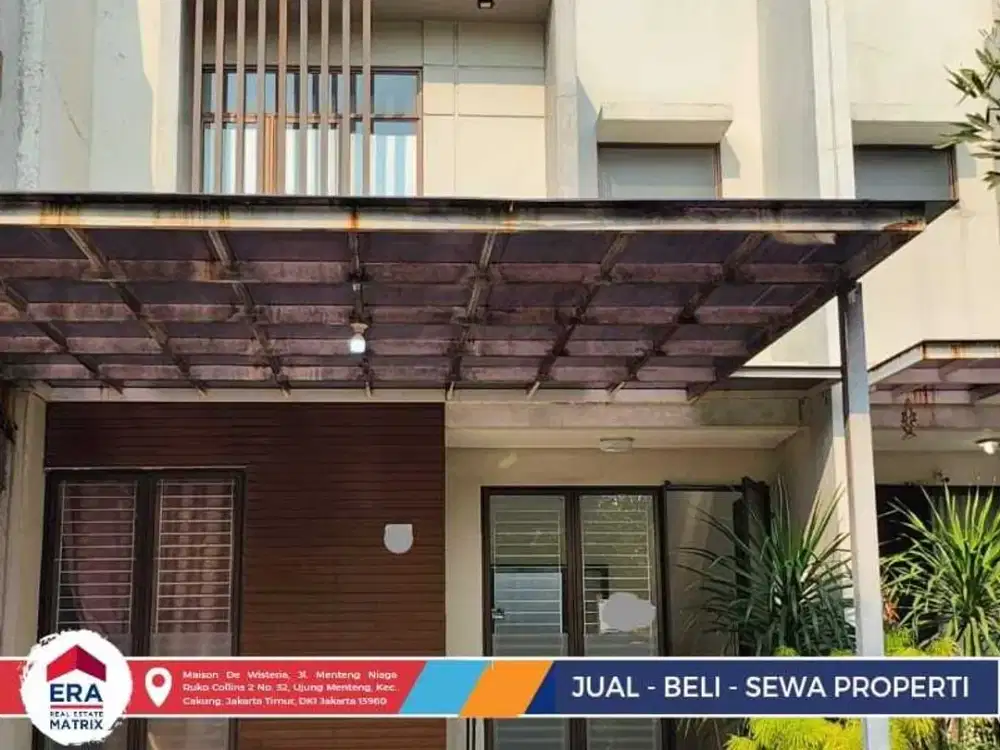 Sewa rumah 2 lantai di daerah JGC, Jakarta Timur
