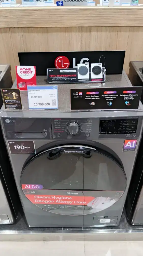 Mesin cuci LG WM FRONT LOADING 14KG