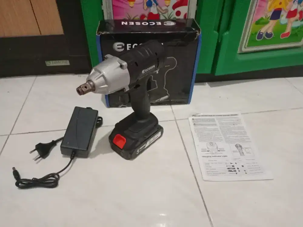 mesin impact ecosen buat bor/buka baut kendaraan mantap lancar ok