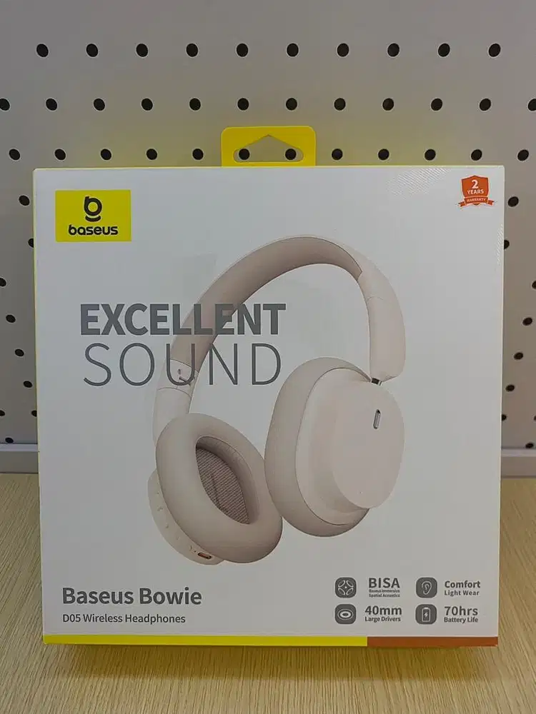 Baseus Headphone Bowie D05 Pro Wireless White