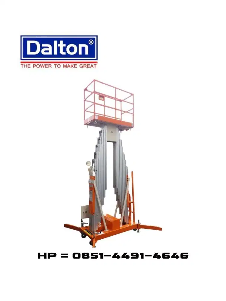 [UNIT BARU] Aluminium Work Platform GTWY 12-2000 Double Mast DALTON