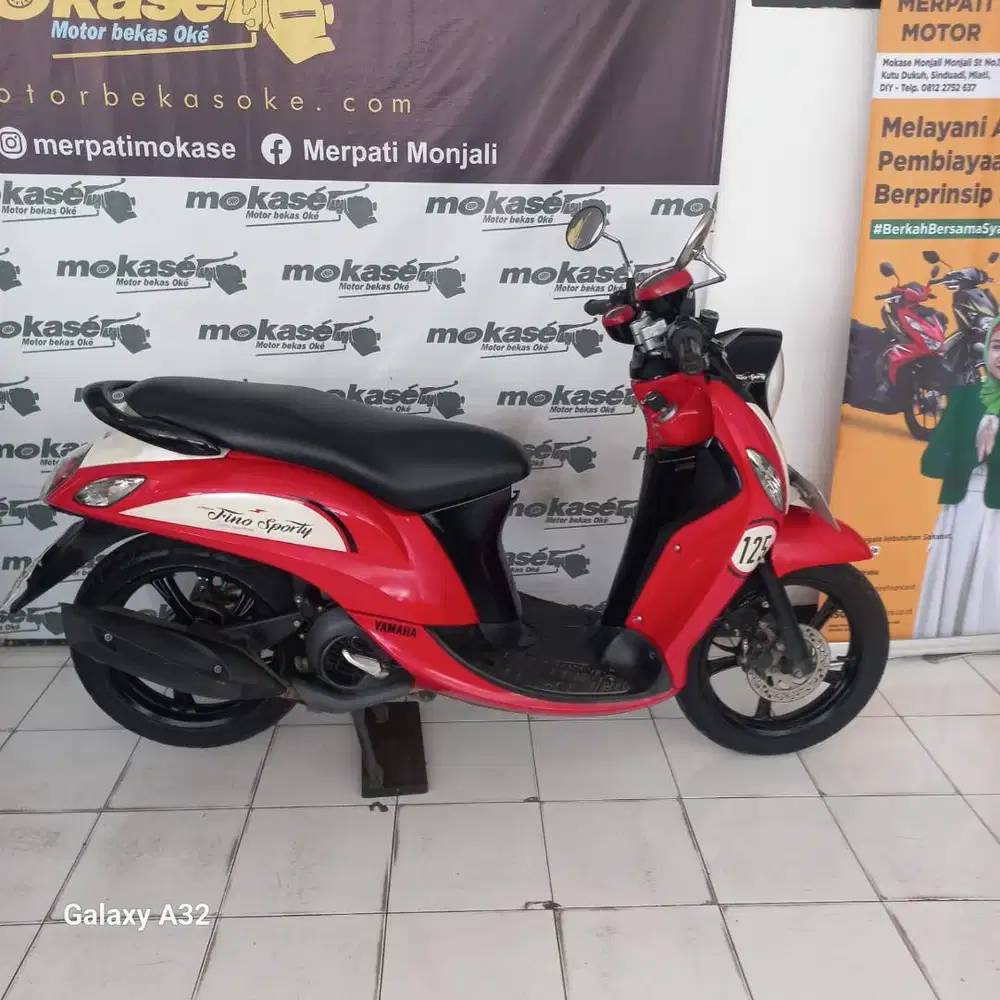 YAMAHA FINO TH 2018 KREDIT MOTOR MURAH MOKASE MERPATI MONJALI