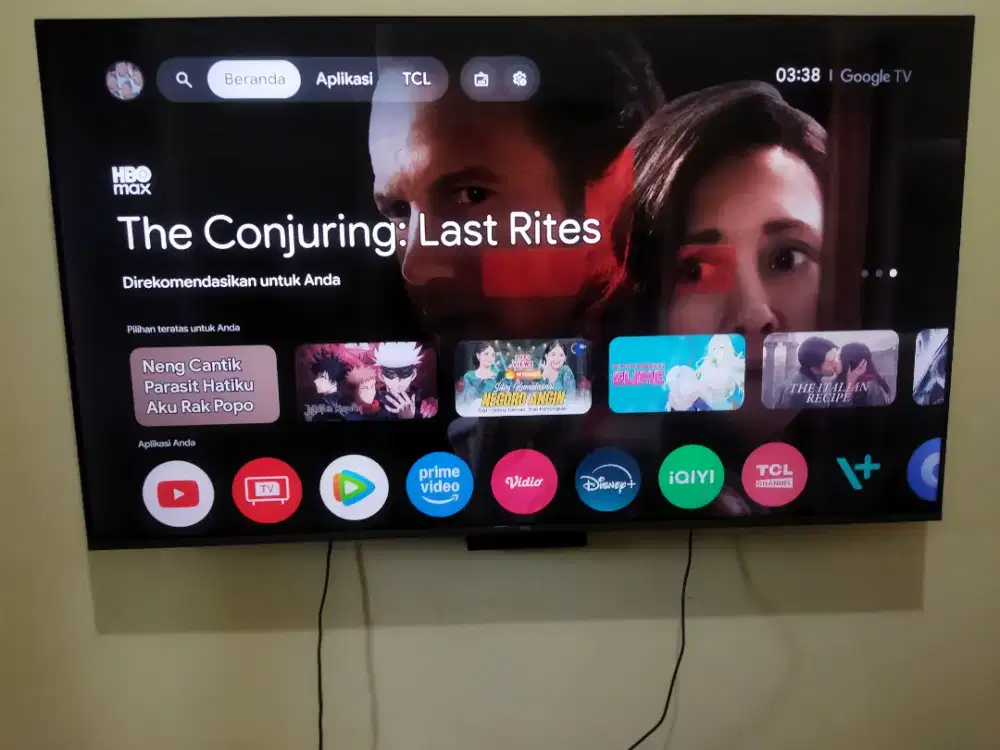 Google tv TCL 55 P735 bisa tukar tambah