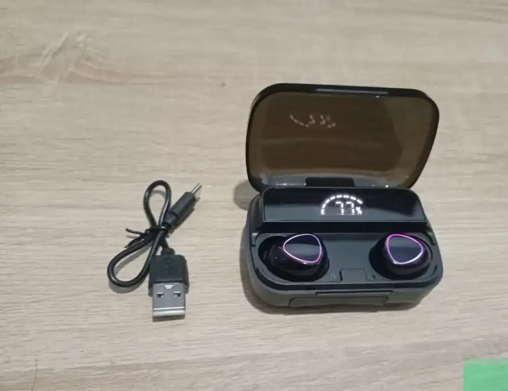 Headset TWS m10 bluetooth suara mantap aman jaya