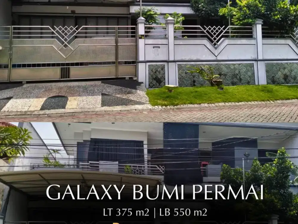 Jual Rumah Araya Galaxy Bumi Permai Tahap 1 Surabaya