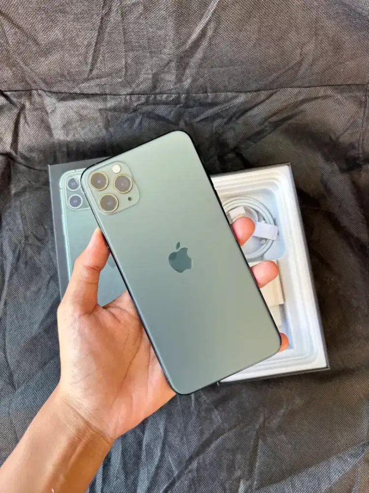 JUAL IPHONE 11 PRO MAX 64GB BEACUKAI BEKAS FULLSET