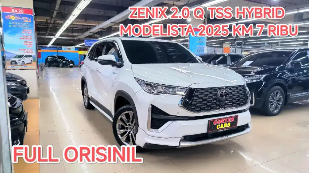 KM 7 ribu TOYOTA ZENIX 2.0 Q TSS HYBRID MODELISTA 2025 ISTIMEWA