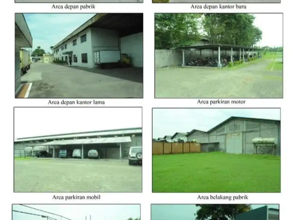 Jual Pabrik Daan Mogot Km. 19 Tangerang 43722m (4,3 Ha), HGB, Nego