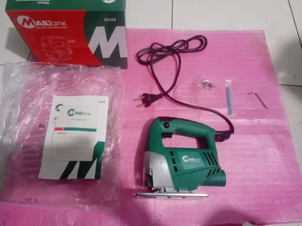 gergaji mesin merk mailtank tinggal running aja