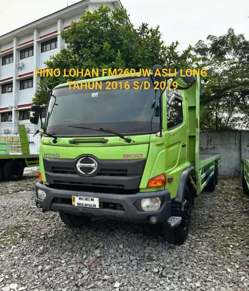 HINO LOHAN FM260JW ASLI LONG 6X4 LOAD BAK TRONTON ISTIMEWA SEKALI