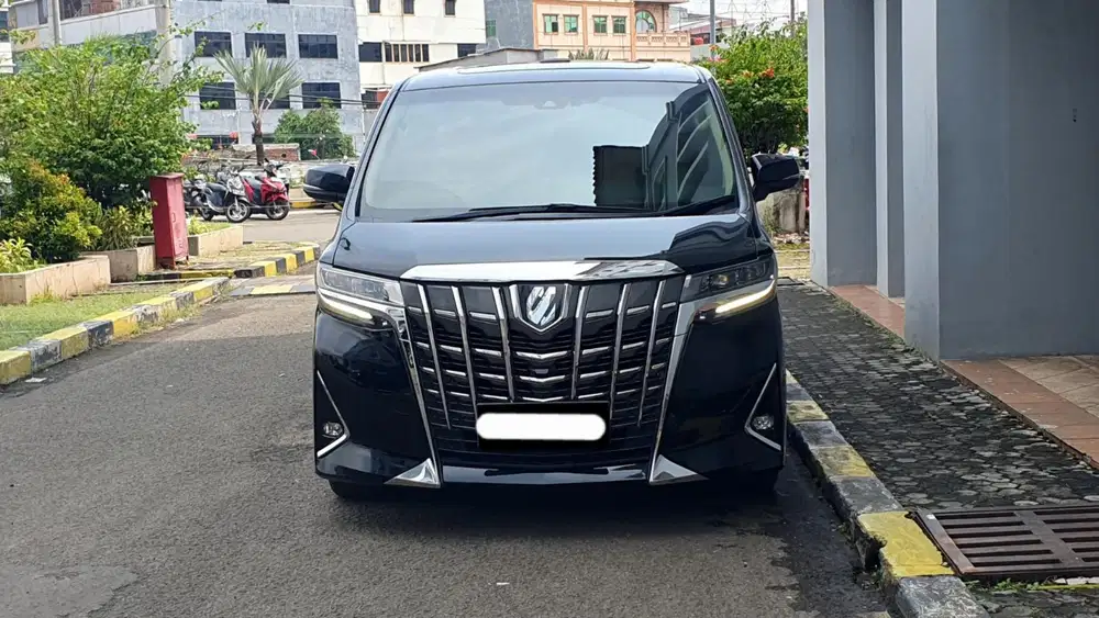 Km 40rb toyota alphard g atpm tss 2021 hitam sunroof pilotseat