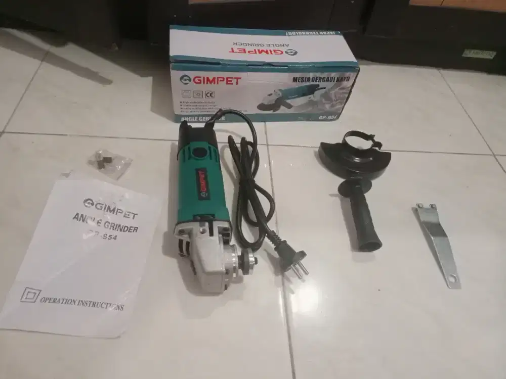 mesin gerinda tangan merk gimpet mantap ok ok siap