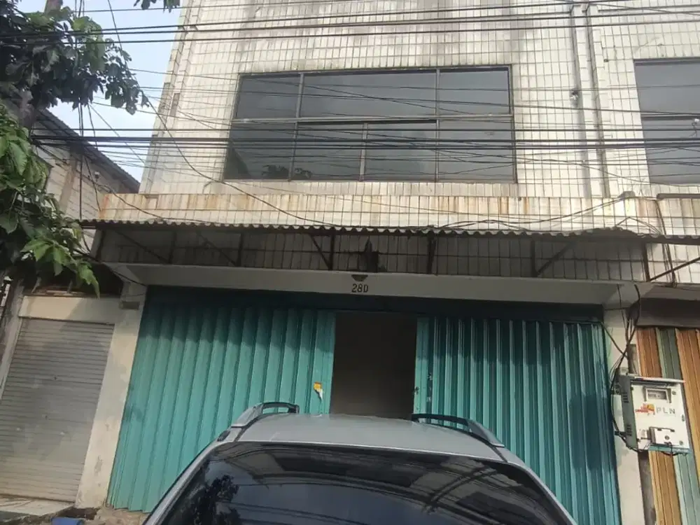 Ruko 3 Lantai Bagus SHM di Jalan Semarang Lokasi Strategis