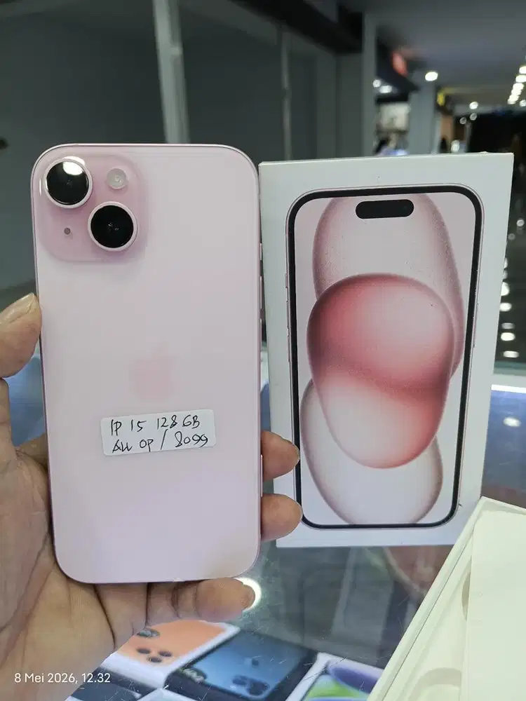 Iphone 15 128 pink ( second)