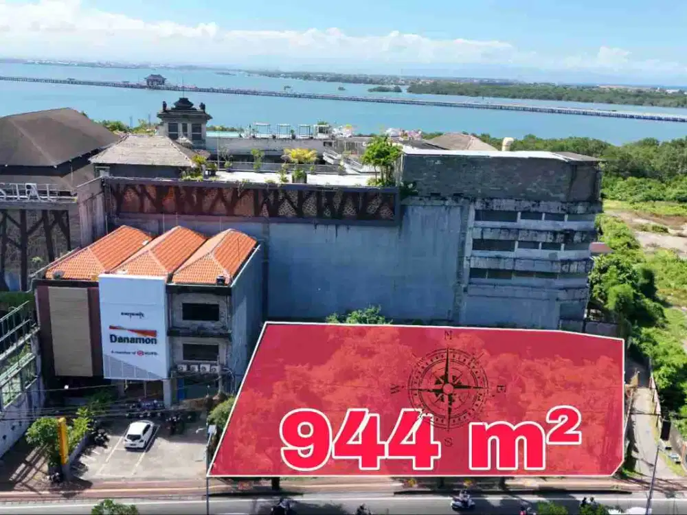 Tanah Komerisal Nempel Hotel Crystal Bay Resort Pass Nusa Dua Bali