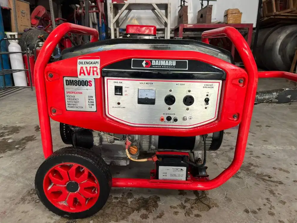 Genset Bensin Daimaru DM8000S AVR 6500 Watt SECOND - NORMAL