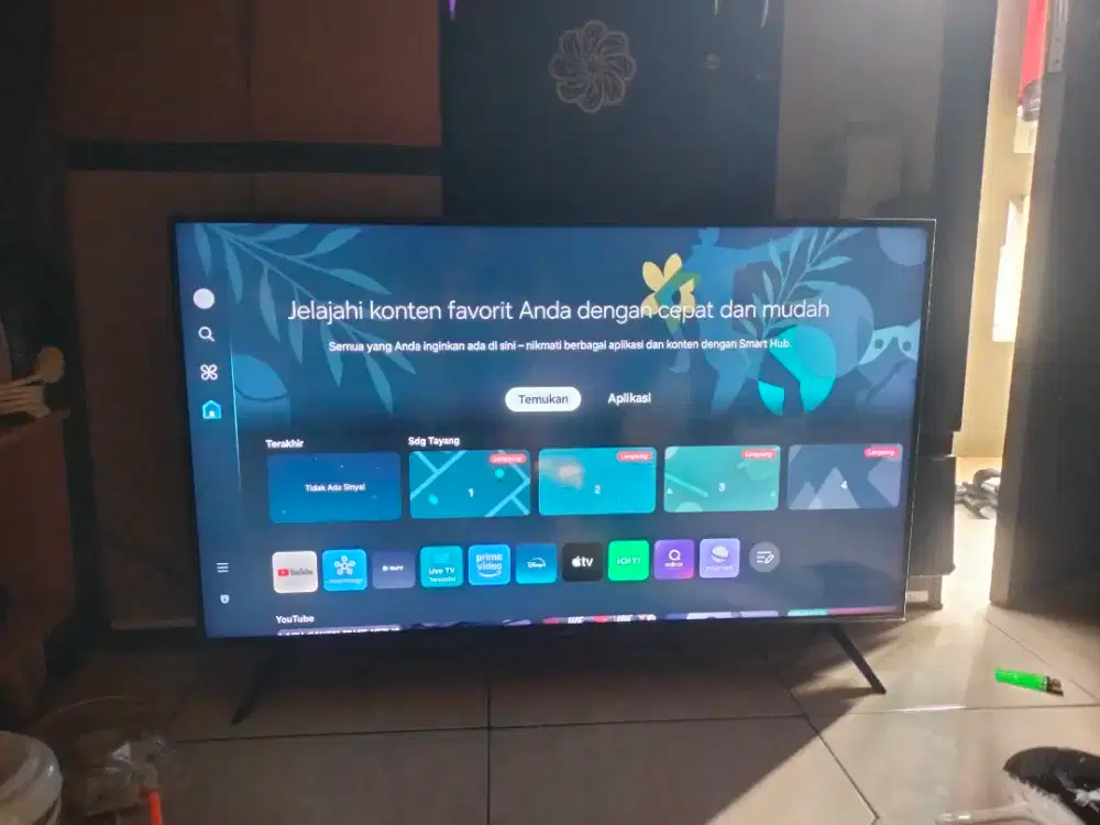 Di jual Tv Samsung UA43CU7000k