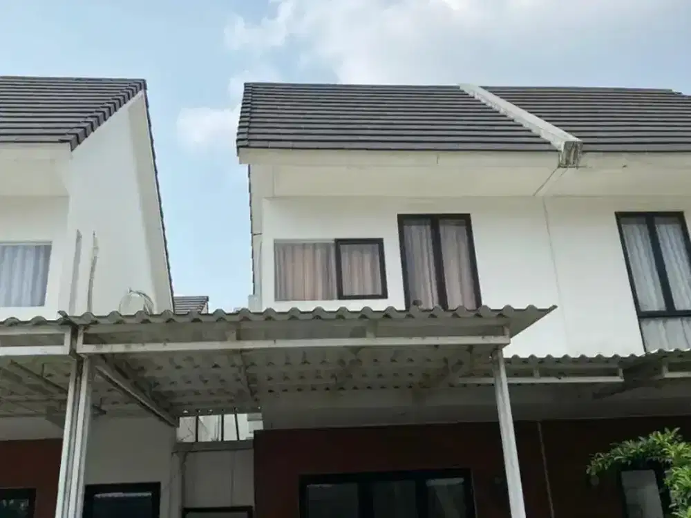Rumah cluster 630jt nego SD deal Siap huni 2 lantai lingungan asri di vida botanica bebas banjir bekasi