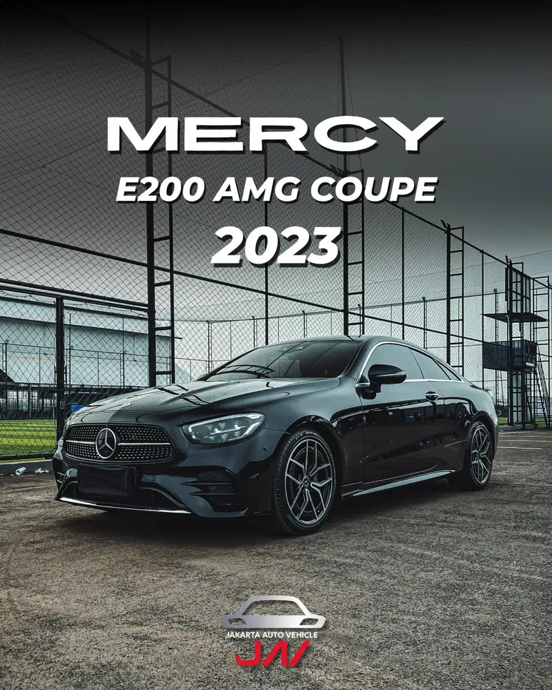 MERCEDES BENZ E200 AMG COUPE FACELIFT 2023 / LIKE NEW / MINT CONDITION