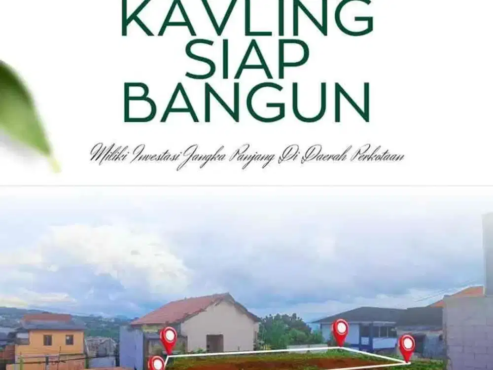 dijual tanah kavling siap bangun di pasirwangi dkt pasar alun alun ujungberung