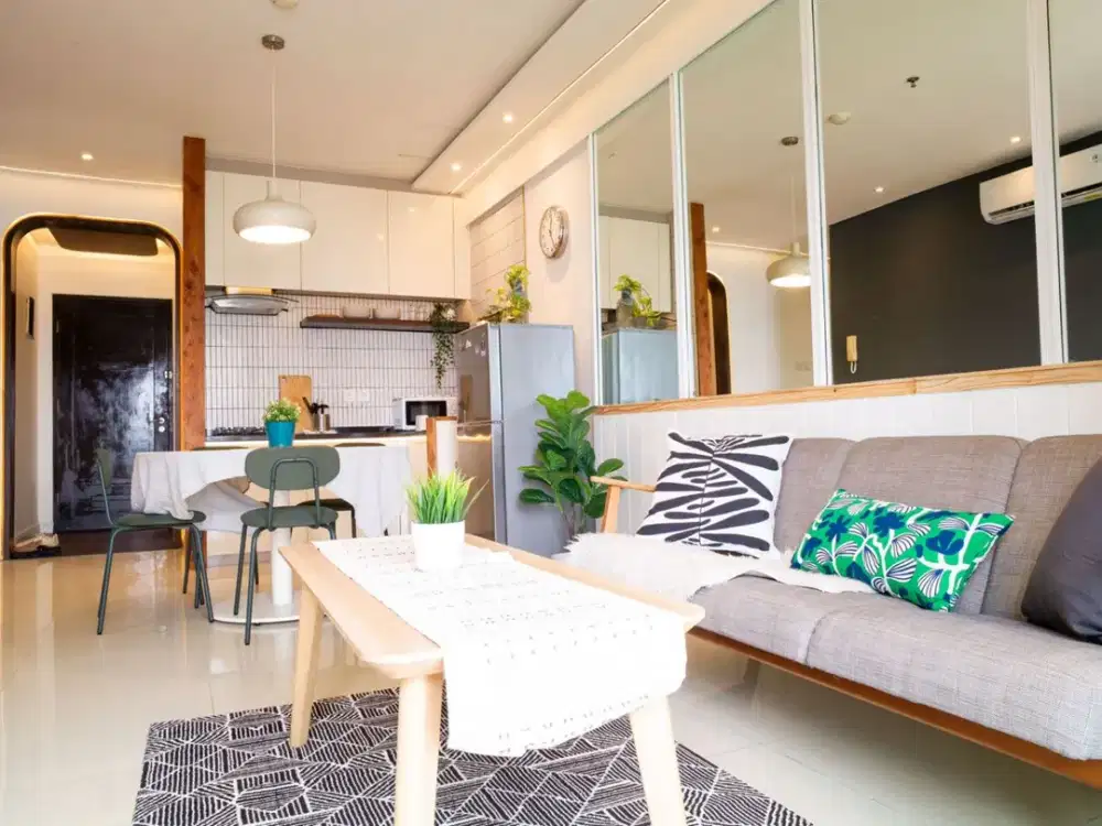 Jakarta Residences (Cosmo Residences diatas Mall Thamrin City) 3 Bedrooms Modern