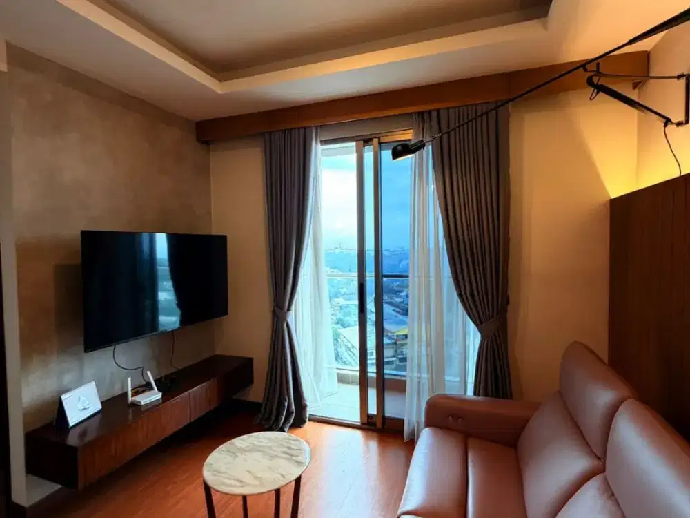 Y. DISEWAKAN APARTEMEN FURNISH MEWAH 2BR HEGARMANAH RESIDENCE BANDUNG