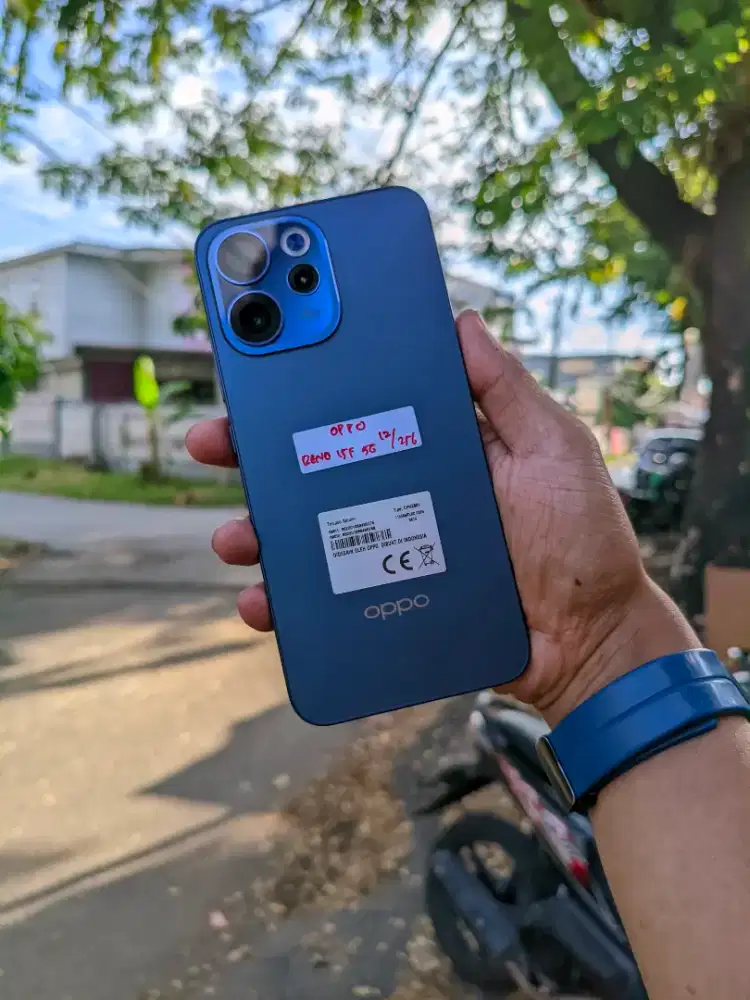 Oppo reno 15f 5G ram 12/256GB normal lengkap mulus
