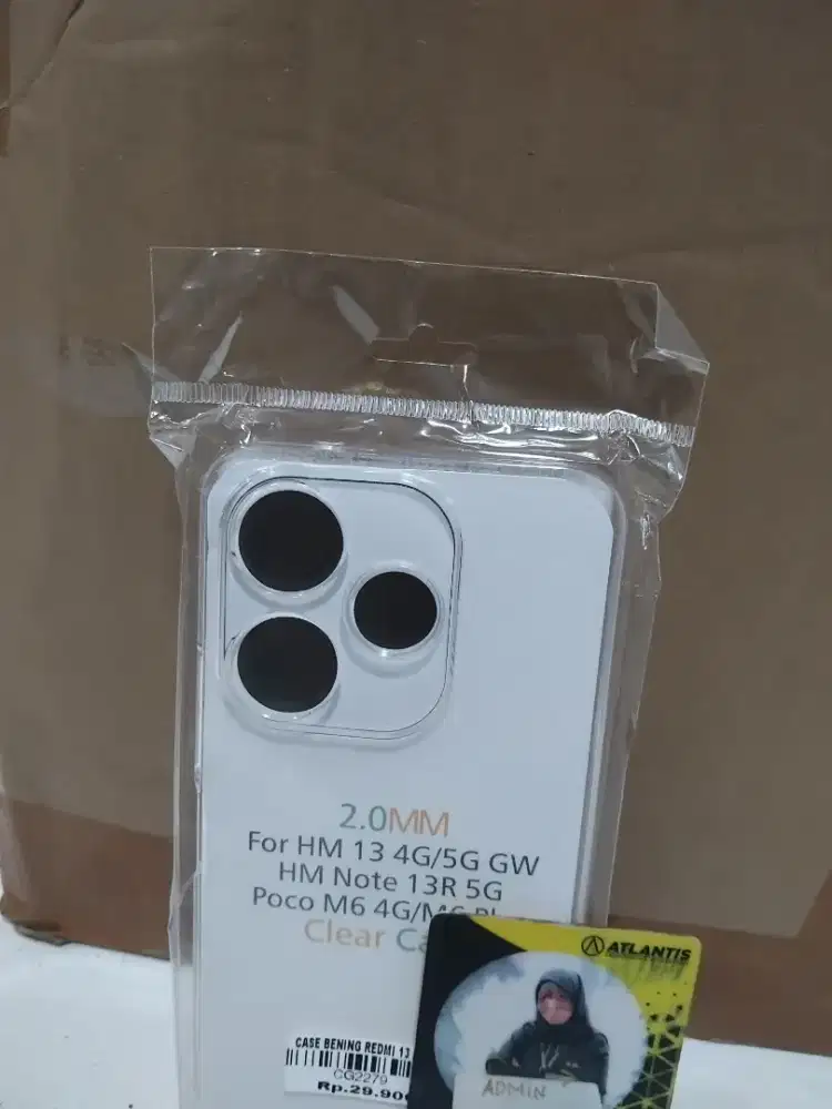 CASE BENING REDMI 13 4G | ATLANTIS DAHSYAT