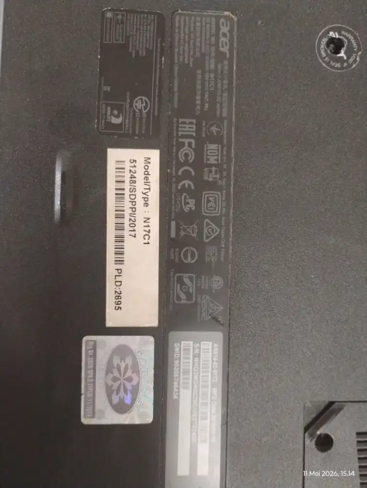 Jual laptop Acer Nitro 5 AN515-52 Gacor