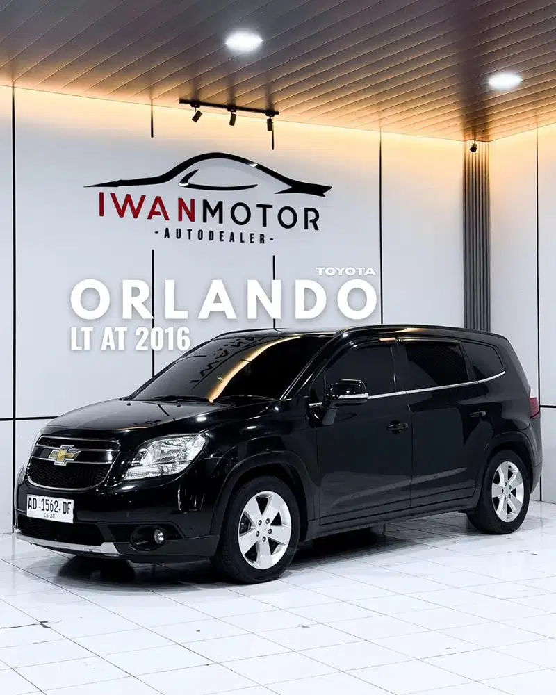 Pajak Baru Low KM Asli AD! Chevrolet Orlando LT AT Tahun 2016