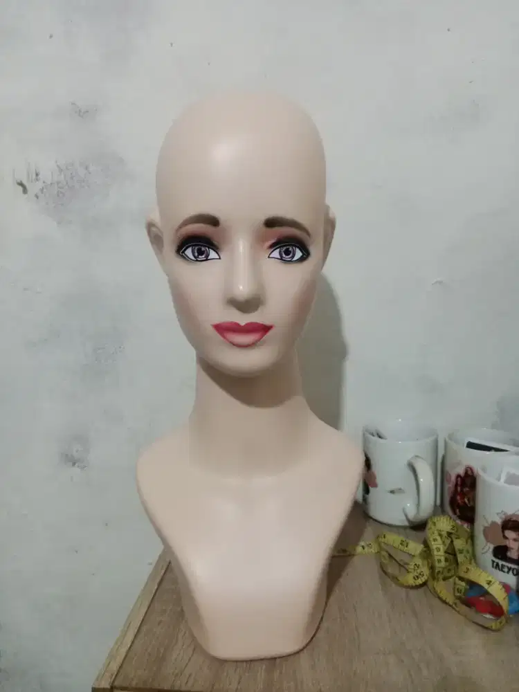 Dijual Kepala Manekin Botak Dewasa