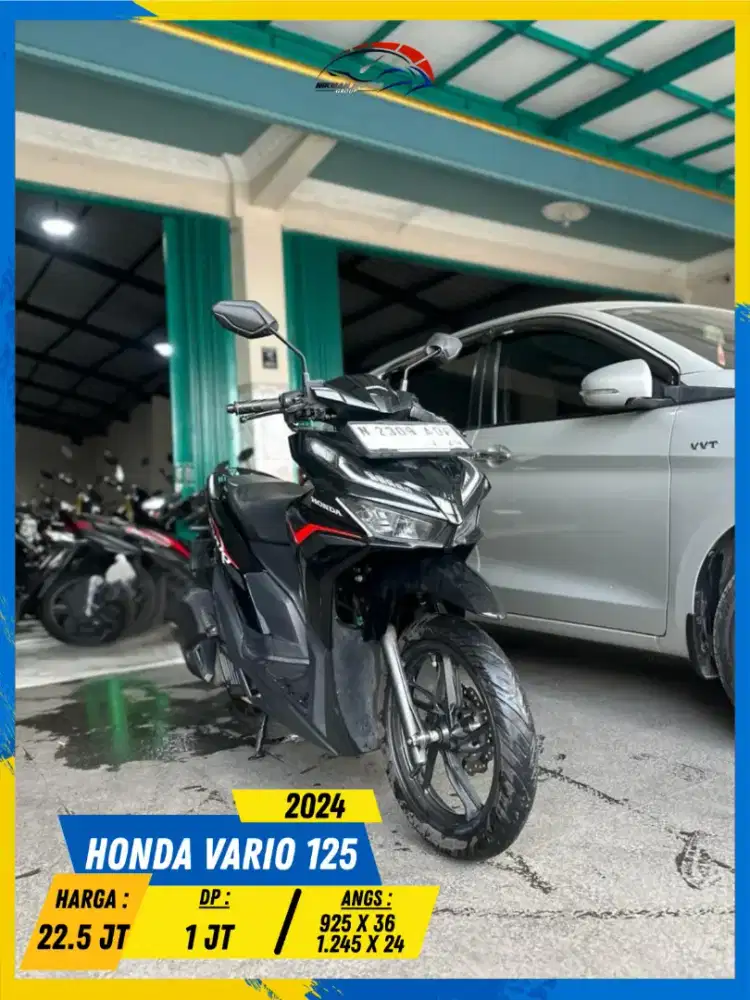HONDA VARIO 125 2024 BEKAS RASA BARU BOSSKU HIKMAH MOTOR KEPUH MALANG