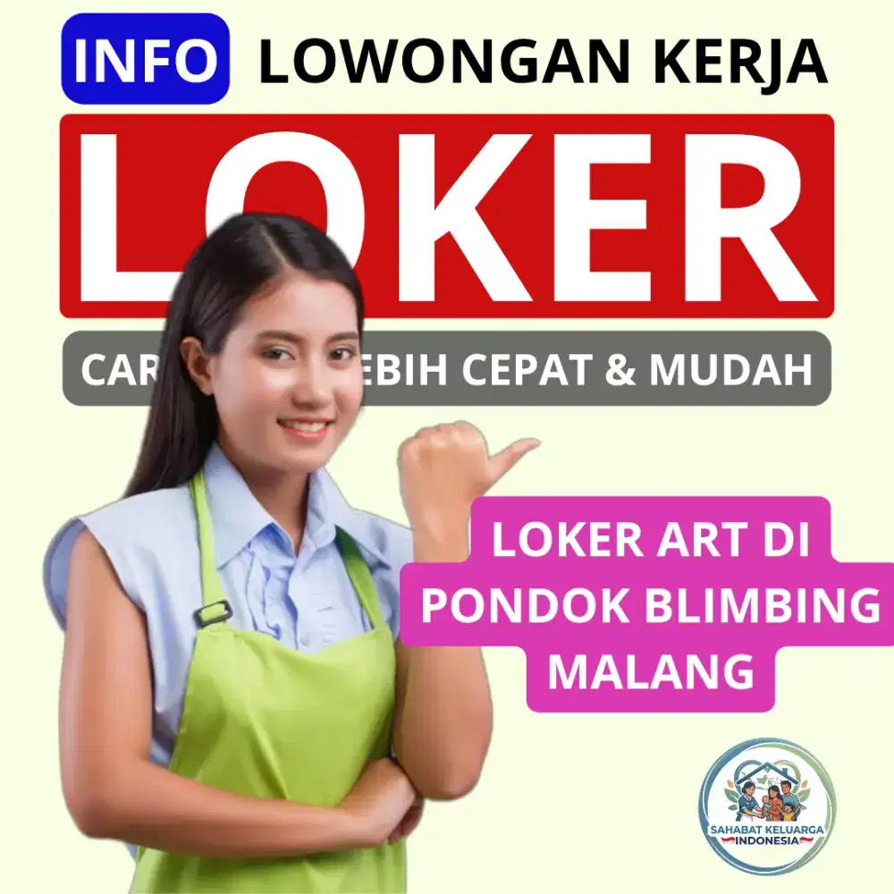 Loker art wanita di malang
