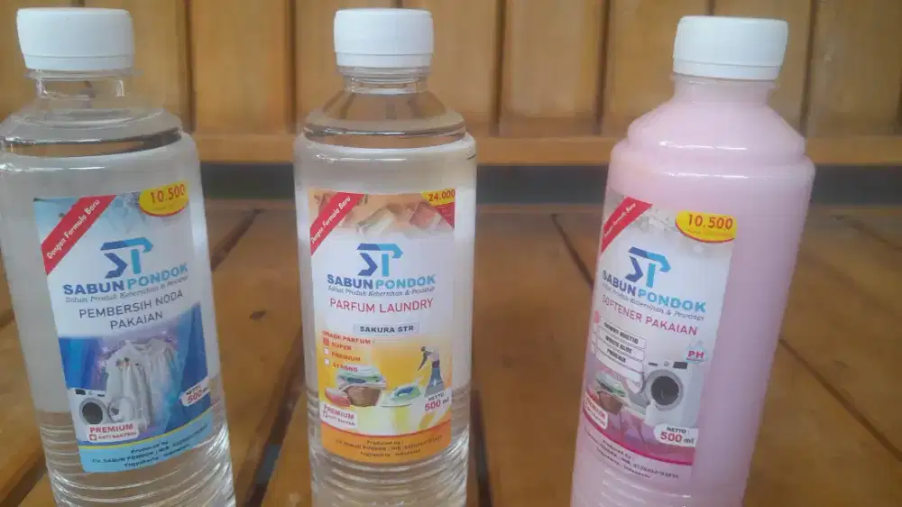 Jual Sabun Cair dan Pewangi Pakaian